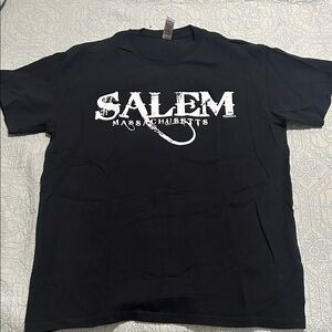 Gildan Black Salem Graphic Tee